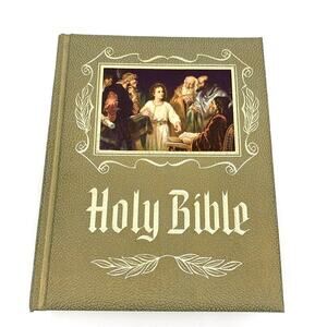 Copyright 1971 Ornate Holy Bible King James Master Reference Heirloom Edition